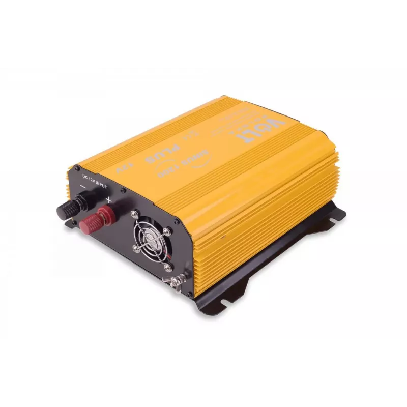Volt Polska Sinus Plus 1200 Falownik czystej sinusoidy 12V DC na 230V AC 600W ciągły / 1200W szczytowy