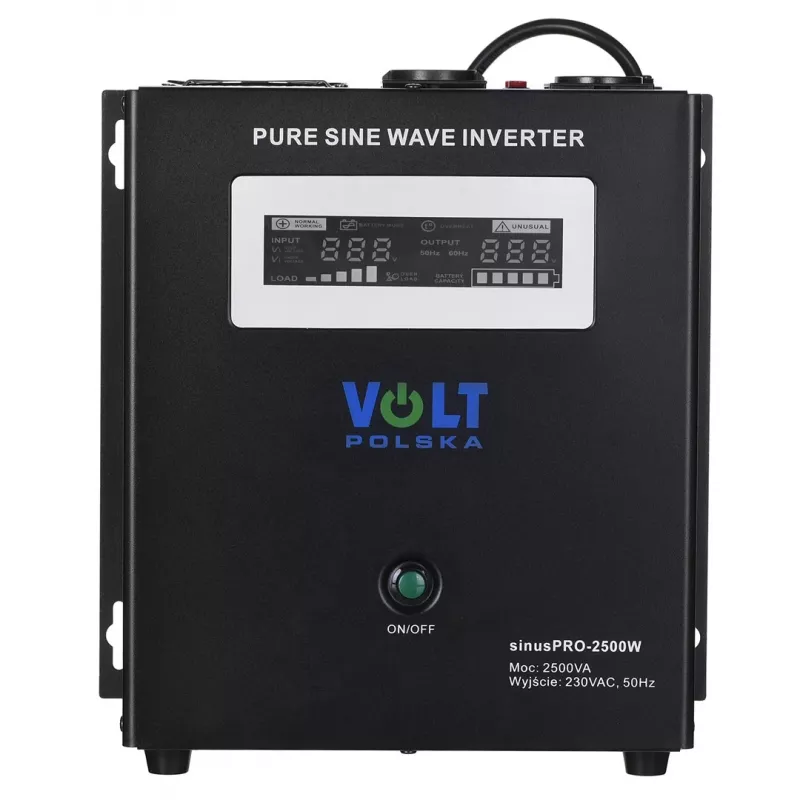 VOLT POLSKA SINUS PRO 2500W 24V UPS Pure Sine Wave 3500VA