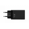 Ładowarka sieciowa Voltage GaN 67W, PD 3.0 / QC 3.0, 2x USB-C i 1x USB-A, wtyczka EU, czarna