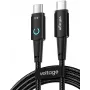 VOLTAGE PowerAngle USB-C do USB-C 100W PD Kabel 1m Czarny