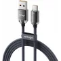 VOLTAGE PureCrystal USB-A do USB-C Kabel 66W 2m Czarny