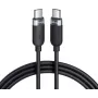 VOLTAGE VEKS100CC100BK USB-C do USB-C Silikonowy kabel 100W PD 1m Czarny