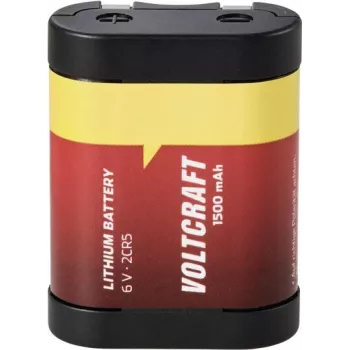 VOLTCRAFT 2CR5 Litowy Bateria do Aparatów 6V 1500mAh (1 szt.) VC-14934715