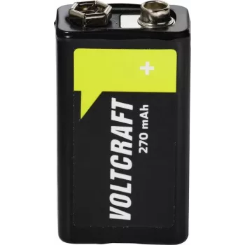 VOLTCRAFT 9 V Block Akumulator NiMH 270 mAh 8,4 V Ready to Use 1 szt. (VC-17665965)