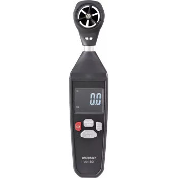 Voltcraft AN-80 Anemometr 0,3 do 30 m/s Prędkość wiatru Temperatura powietrza CFM