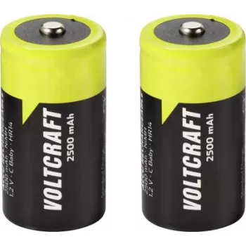 VOLTCRAFT Baby (C) akumulator NiMH 2500 mAh 1,2 V gotowy do użycia, 2-pak VC-17275475