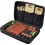 VOLTCRAFT BB-146-1 Futerał do przechowywania baterii na 146x AAA AA C D 9V z wbudowanym testerem, 410x270x90 mm