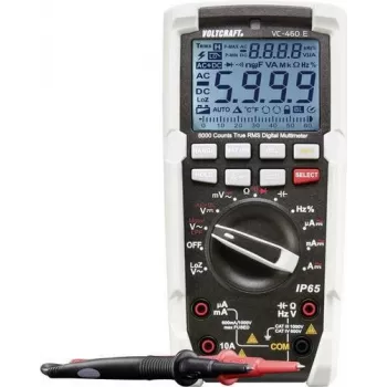 VOLTCRAFT ISO Kalibrowany Multimetr Cyfrowy IP65 CAT III 1000V CAT IV 600V 6000 Counts 1590172