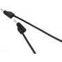 VOLTCRAFT MSB-100 Czarny przewód testowy 1m 4mm wtyk bananowy do 4mm wtyk bananowy CAT III 1000V CAT IV 600V 19A VC-15443090