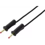 VOLTCRAFT MSB-132 1m czarny przewód pomiarowy z wtykami 4mm stackable do wtyków 4mm stackable VC-18709985