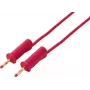 VOLTCRAFT MSB-132 1m czerwony przewód testowy 4mm wtyk do 4mm wtyk 10A 1000V CAT II VC-18709980