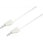 VOLTCRAFT MSB-300-1-WS Przewód pomiarowy bezpieczeństwa, wtyk bananowy 4 mm do wtyku bananowego 4 mm, 1 m, biały, CAT III 1000 V / CAT IV 600 V, 16 A