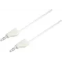 VOLTCRAFT MSB-300-5-WS Przewód pomiarowy, wtyk bananowy 4mm do wtyku bananowego 4mm, 5m, biały, 16A, 30VAC/60VDC, CAT I