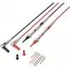 VOLTCRAFT MSL-530 Zestaw przewodów pomiarowych 4 mm wtyk bananowy do sondy pomiarowej 1 m czarny/czerwony 1 para VC-17766110