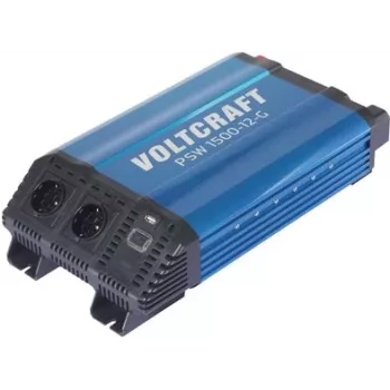 VOLTCRAFT PSW 1500-12-G falownik czystej fali sinusoidalnej 1500 W 12 V DC na 230 V AC VC-14490405