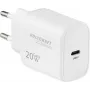 VOLTCRAFT UC-20W001 Ładowarka ścienna USB 20 W 1x USB-C Szybkie ładowanie, USB PD 3.0, Biały, GaN (VC-17942085)