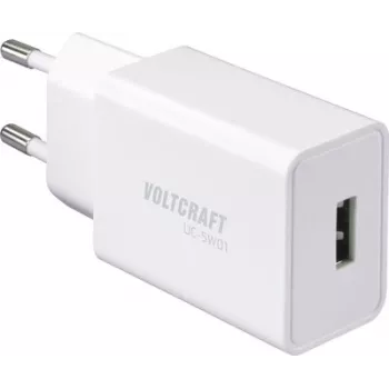 VOLTCRAFT UC-5W01 ładowarka sieciowa USB 5 W 1x USB-A biała (VC-17969700)