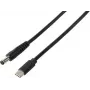 VOLTCRAFT Konwerter napięcia USB DC 5,5 x 2,1 mm Czarny Konwerter podwyższający DC/DC z adapterem DC (VC-18218595)