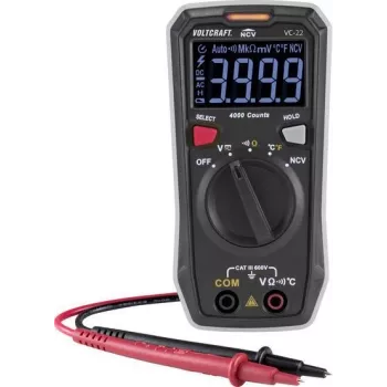 VOLTCRAFT VC-22 Cyfrowy multimetr CAT III 600 V, 4000 Counts VC-11899610