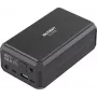 Power bank VOLTCRAFT VC-2700 27000 mAh USB PD 3.0, USB PD 2.0, PPS, Fast Charge Li-Ion, czarny, jednoczesne ładowanie i rozładowywanie, wskaźnik statusu (VC-18192885)