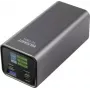 Power bank VOLTCRAFT VC-C904 20000 mAh USB PD 100 W matowy szary wyświetlacz LCD