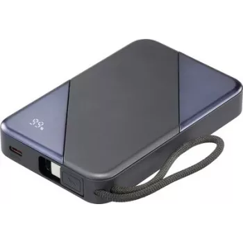 Power bank VOLTCRAFT VC-PBP2535CB 10000 mAh USB PD 3.0 Li-Ion czarny ze wskaźnikiem statusu VC-17288095