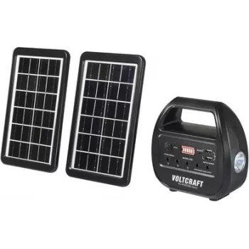 VOLTCRAFT VC-PS15000-Solar VC-14297675 Power bank solarny 15000 mAh z panelem słonecznym 3 W