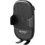 VOLTCRAFT VC-Qi-WCM15 Uchwyt samochodowy na kratkę nawiewu do telefonu z ładowaniem bezprzewodowym Qi 15W, 55-89mm, automatyczny zacisk, czarny