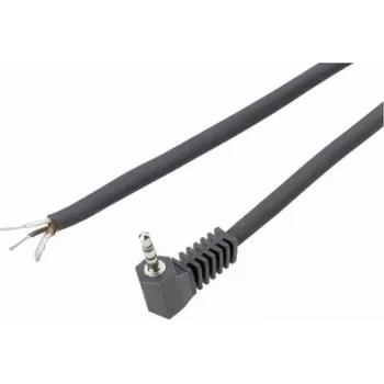 VOLTCRAFT XL-AC25SGW 2,5 mm wtyk jack stereo, 3-biegunowy, do lutowania, niklowany, 1 szt. 93025c204