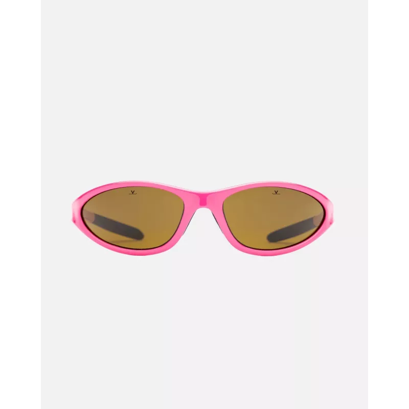 VUARNET A150X072121 Okulary przeciwsłoneczne unisex - prostokątna oprawka acetatowa, szare soczewki mineralne, 60/20/145 mm