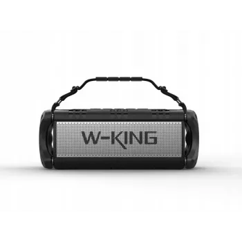 W-King D8 Przenośny Głośnik Bezprzewodowy Czarny/Srebrny
