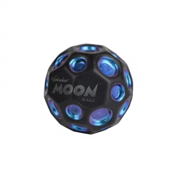Waboba MOON Ball DARK SIDE OF THE MOON - Pianka o wysokim odbiciu z wzorem kraterów, do gry w domu i na zewnątrz, odbicie przeciw grawitacji