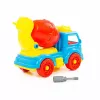 WADER POLESIE Betoniarka Transport Klocki DIY 29 Elementów 84804