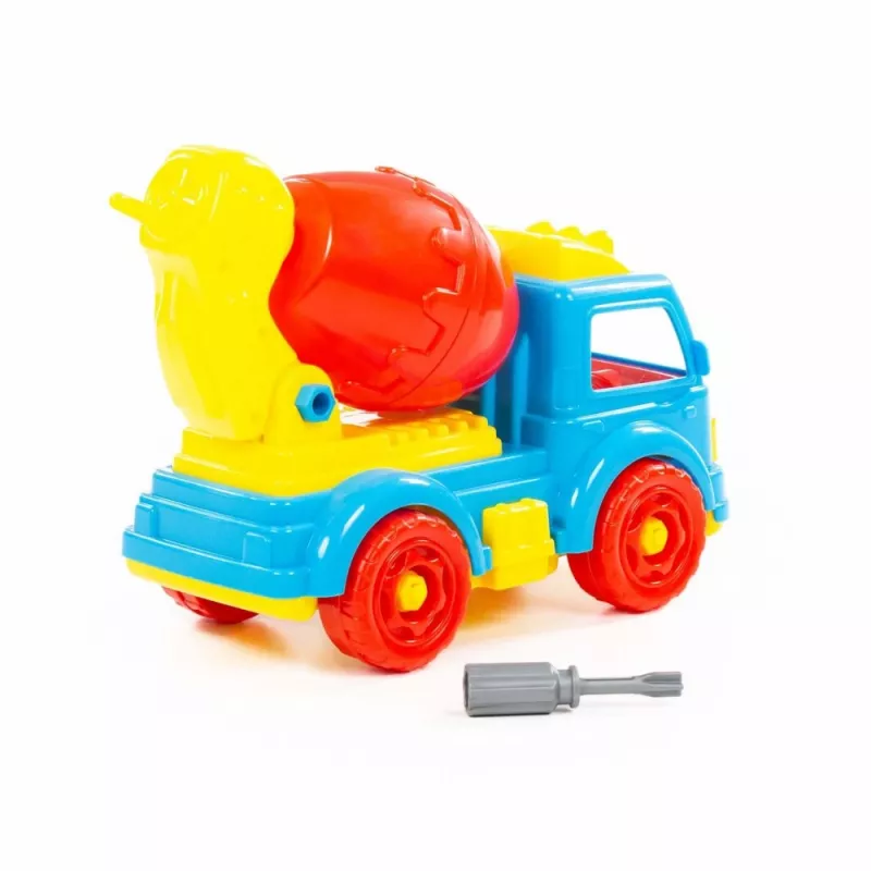 WADER POLESIE Betoniarka Transport Klocki DIY 29 Elementów 84804
