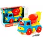 WADER POLESIE Betoniarka Transport Klocki DIY 29 Elementów 84804