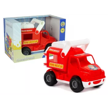 WADER POLESIE Fire Brigade ConsTruck Red Polesie 41920