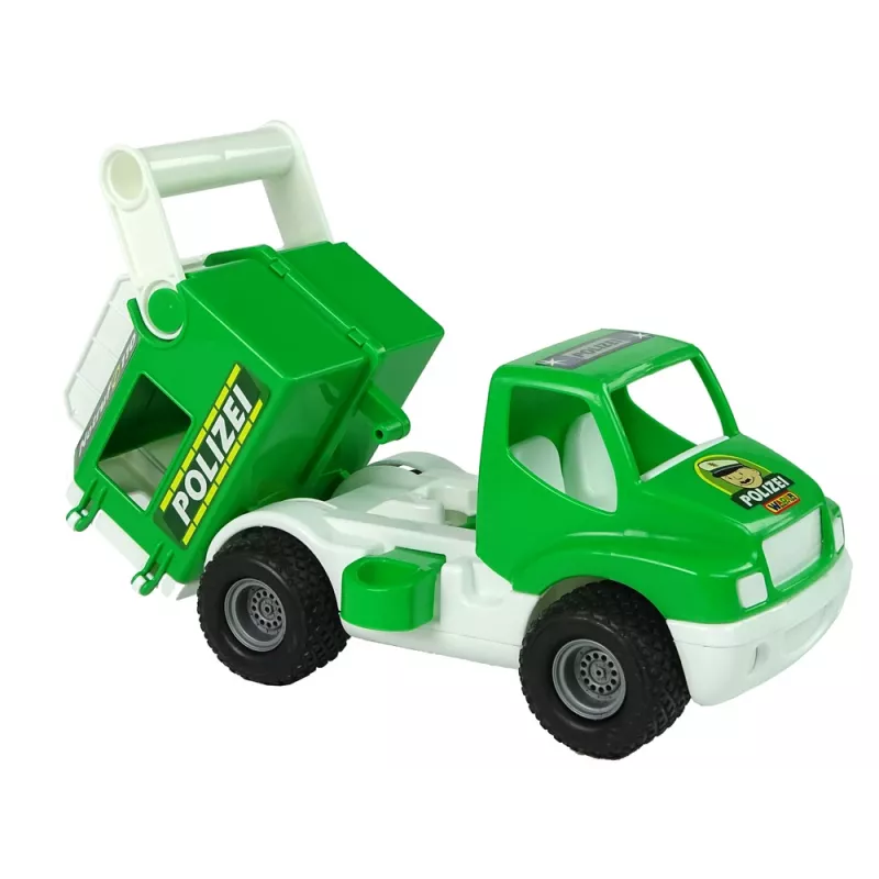 WADER POLESIE Police Car ConsTruck Green 41906