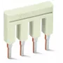 WAGO 2002-404 Zacisk przelotowy, 4-przewodowy, 2,5 mm², 25 A, szary