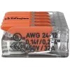 WAGO 221-415 COMPACT Złączka do przewodów 5-żyłowa, 0,2-4 mm², 25 sztuk