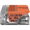 WAGO 221-415 COMPACT Złączka do przewodów 5-żyłowa, 0,2-4 mm², 25 sztuk