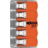 WAGO 221-415 COMPACT Złączka do przewodów 5-żyłowa, 0,2-4 mm², 25 sztuk