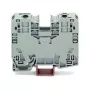 WAGO 285-135 2-przewodowy przelotowy blok zaciskowy, 35 mm², CAGE CLAMP, szary