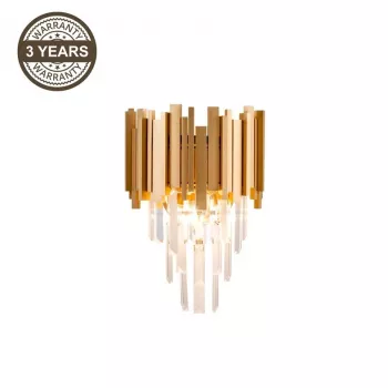 WALL SANNA 2XE14 19115W Biała lampa ścienna z podwójnymi oprawkami E14
