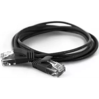 Wantec Patch Cable UTP CAT6a d=2.8mm 20.00m Black