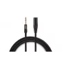 Warm Audio Premier Series XLR Męski do 6.35mm TRS Męski Kabel Audio, 0.9m, Czarny