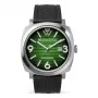 Zegarek damski WATCHPEOPLE Quartz Analog 700987 - 45mm Czarna tarcza, pasek z ekoskóry
