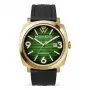 Zegarek damski WATCHPEOPLE Quartz Analog 700988 (45mm) - Czarna tarcza, pasek z ekoskóry