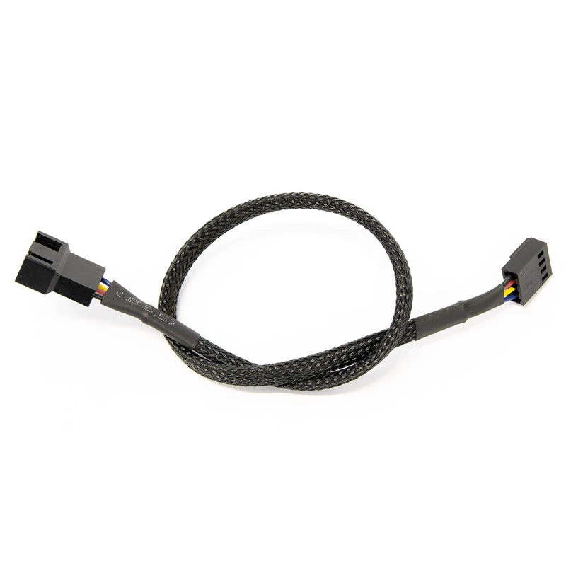 Watercool 4-Pin PWM Extension Cable, Black - 30cm