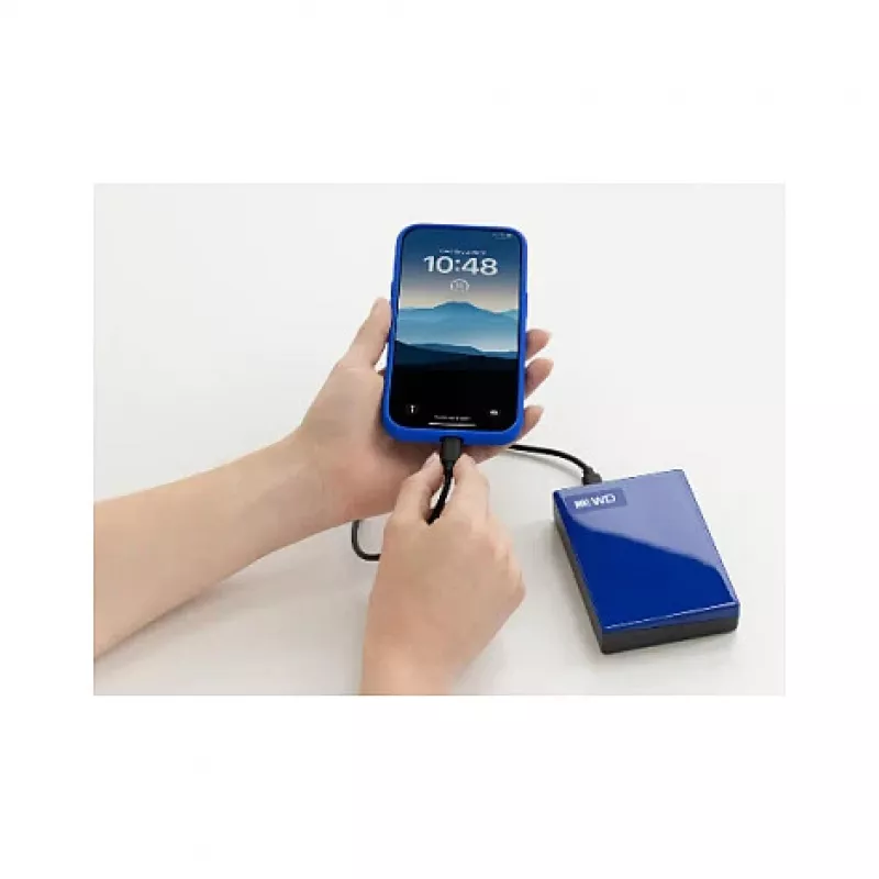 WD 4TB My Passport USB 3.2 Gen 1 Zewnętrzny dysk twardy - Czarny