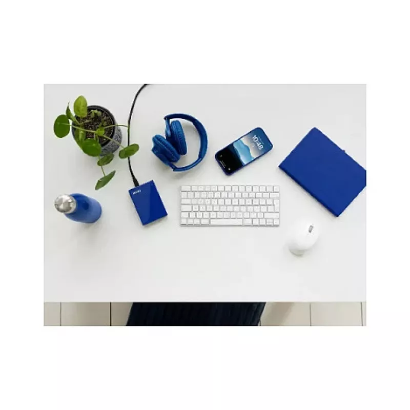 WD 4TB My Passport USB 3.2 Gen 1 Zewnętrzny dysk twardy - Czarny
